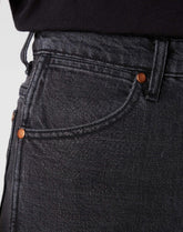 DAMSKIE SPODNIE JEANSOWE WRANGLER HERITAGE FIT WILD HERITAGE BLACK W2H2-D3-23F 112128608